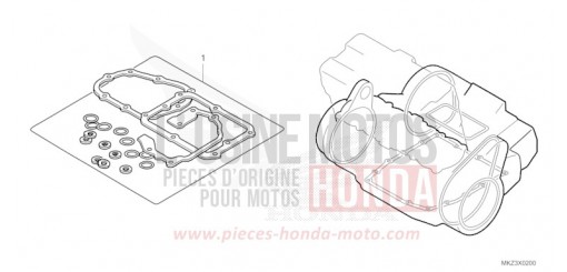 GASKET KIT B CBR600R3R de 2024